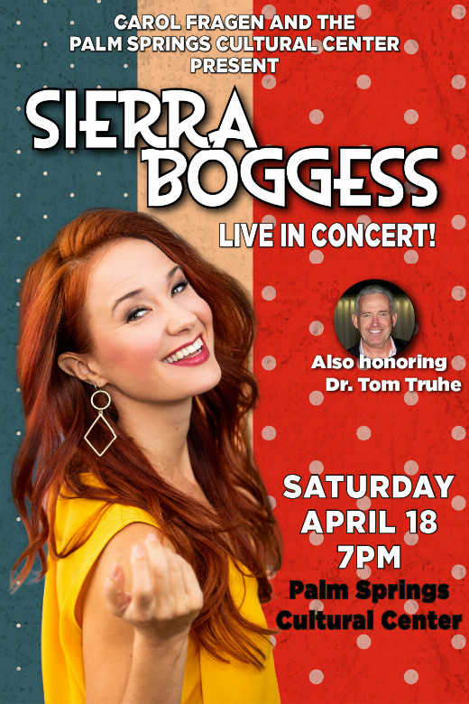 Sierra Boggess: Live in Concert! show poster