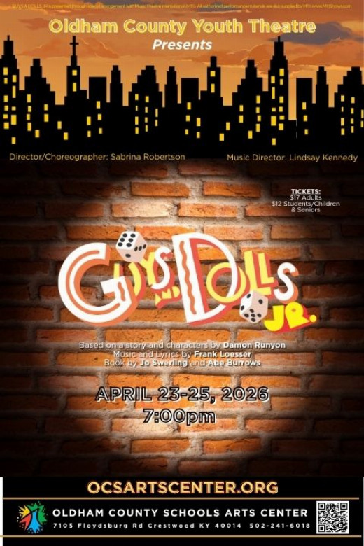 Guys & Dolls Jr. show poster