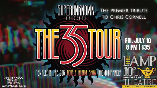 Superunknown: The Premier Tribute to Chris Cornell presents 'The 35 Tour' in Pittsburgh