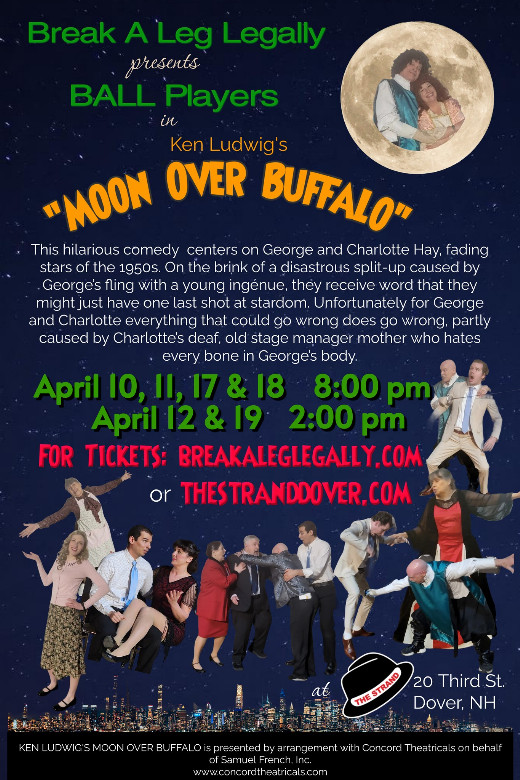Moon Over Buffalo show poster