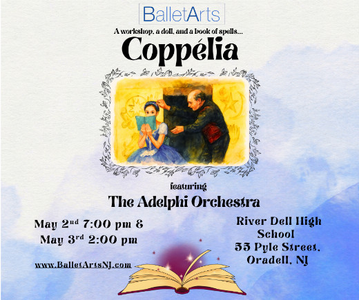 Coppélia show poster
