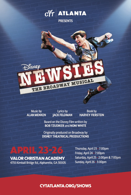 Disney's Newsies! show poster