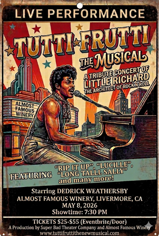 Tutti Frutti: The Musical - A Tribute to Little Richard (Concert Show)