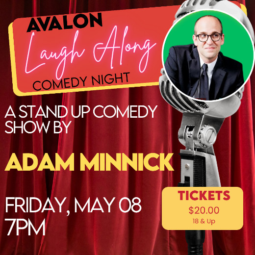 Laugh Along Comedy Night featuring… ADAM MINNICK