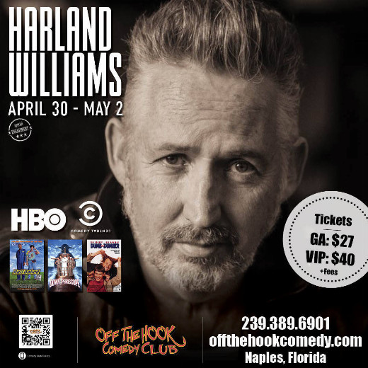 Comedian Harland Williams Live In Naples, Florida! show poster
