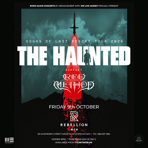 THE HAUNTED at Rebellion - Manchester in UK Regional