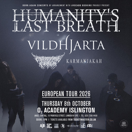 HUMANITY'S LAST BREATH at O2 Academy Islington - London in UK Regional