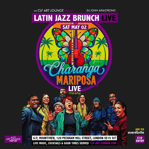 Latin Jazz Brunch Live with Charanga Mariposa (Live) + DJ John Armstrong show poster