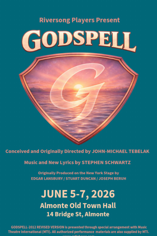 Godspell show poster