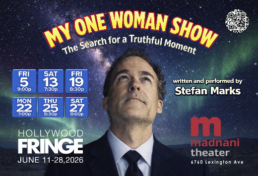 MY ONE WOMAN SHOW (The Search for a Truthful Moment) show poster