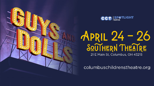 Guys and Dolls show poster