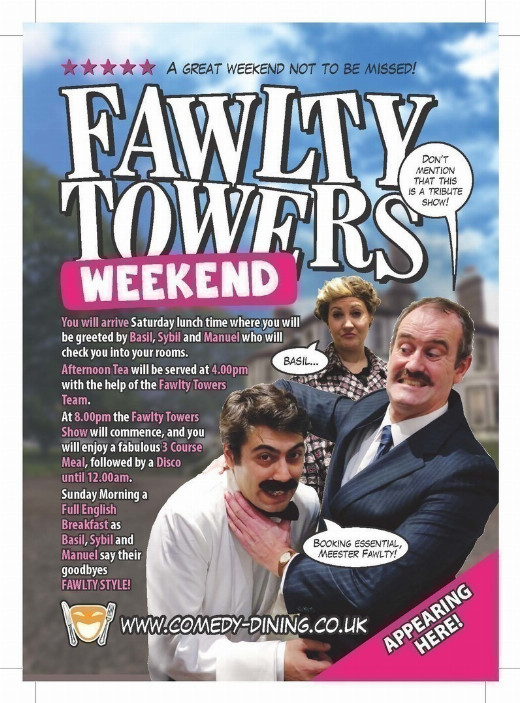 Fawlty Towers Weekend 01/08/2026 in UK Regional