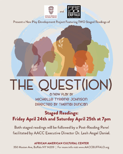 THE QUEST(ION) a new play reading show poster