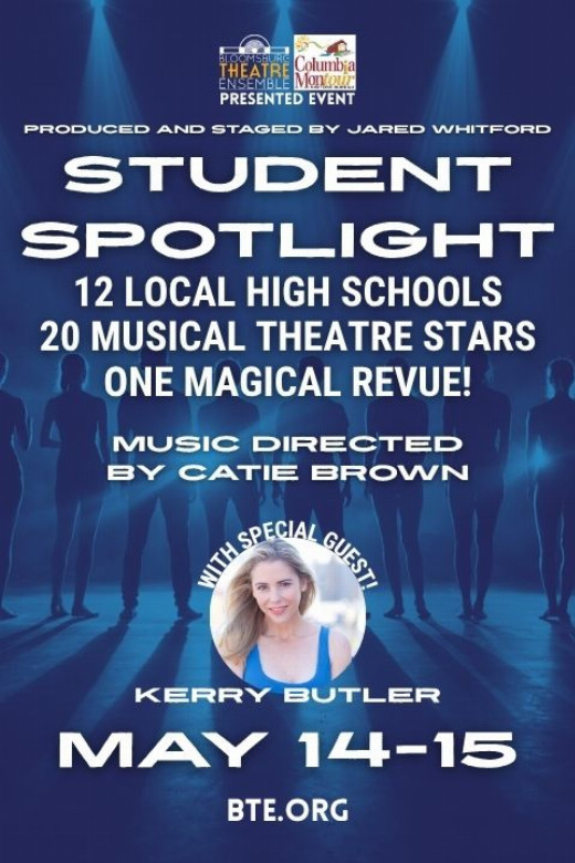 Student Spotlight, a BTE/CMVB Presented Event show poster