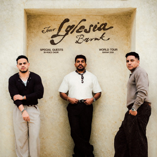 Barak Tour Iglesia show poster