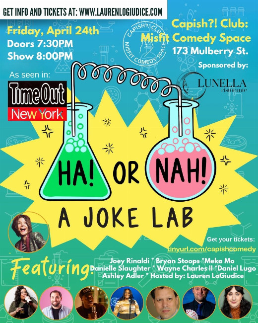 Ha! or Nah!: A Joke Lab *TimeOut NY PICK!*