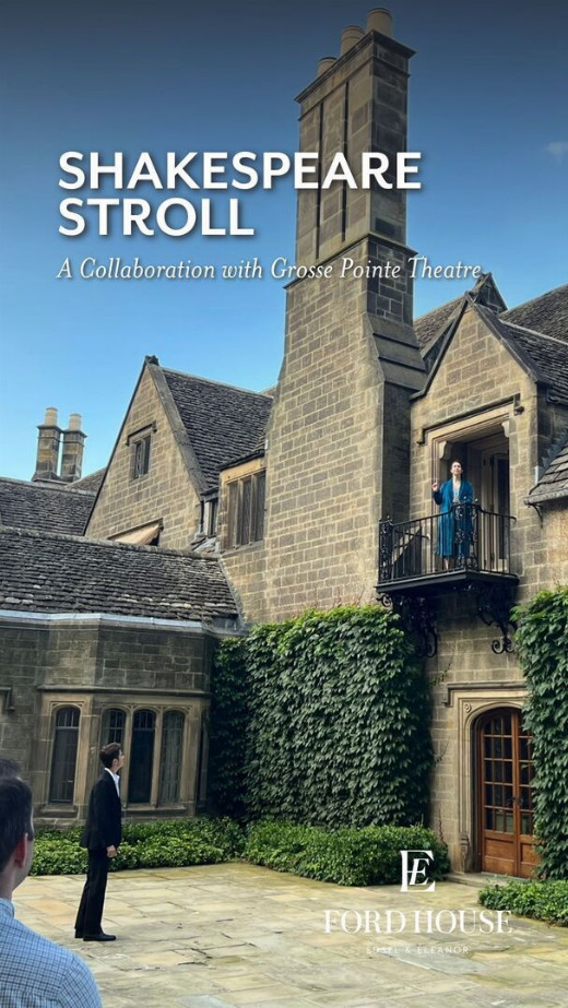 Shakespeare Stroll at Ford House in Michigan