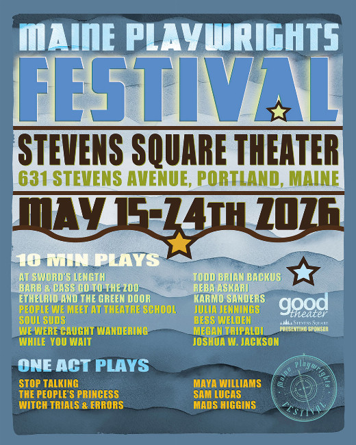 Maine Playwrights Festival 2026 show poster