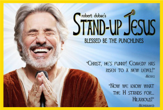 Stand-up Jesus! Blessed be the Punchlines! Wine and Wafers (the vanilla kind) included!