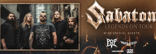 Sabaton, Pop Evil & Wings of Steel in Phoenix
