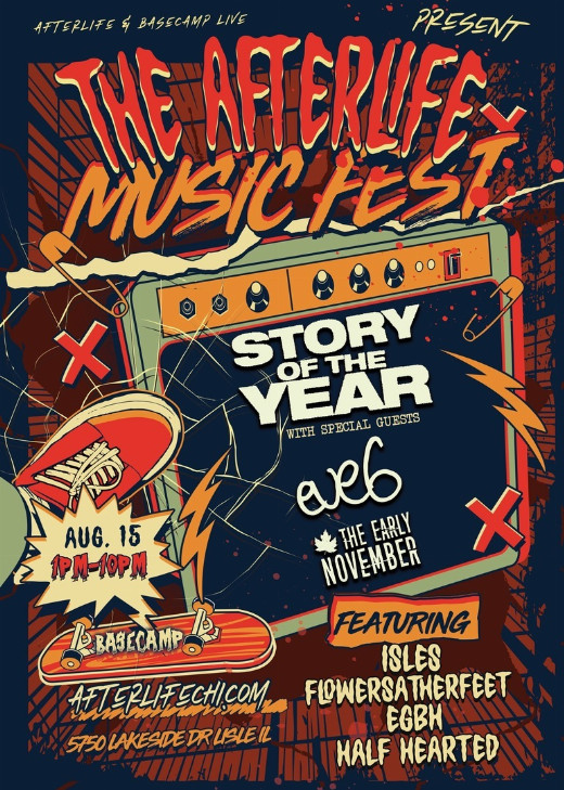 Afterlife Music Fest: Story of the Year, Eve 6, The Early November and More! show poster