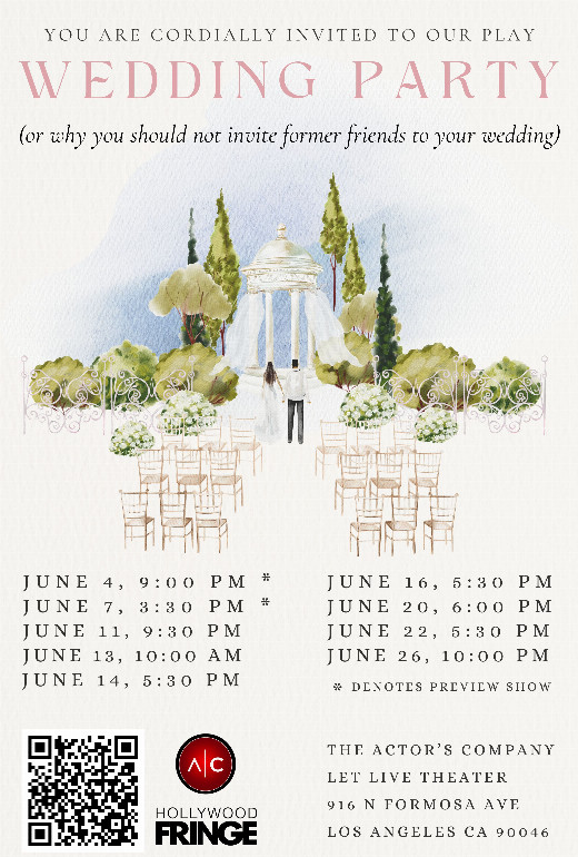 Wedding Party (Or, Why You Shouldn’t Invite Former Friends To Your Wedding)
