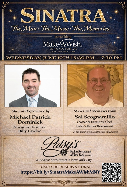 SINATRA: The Man, The Music, The Memories - Benefitting Make-A-Wish show poster