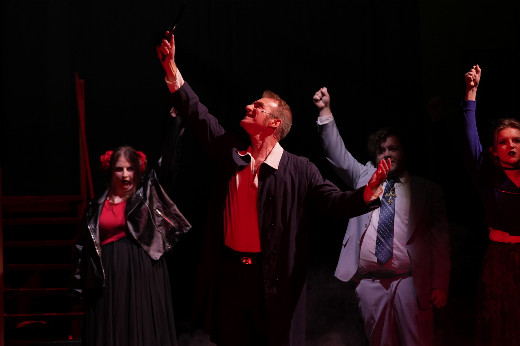 Village Square Theatre presents Sweeney Todd: The Demon Barber of Fleet Street show poster