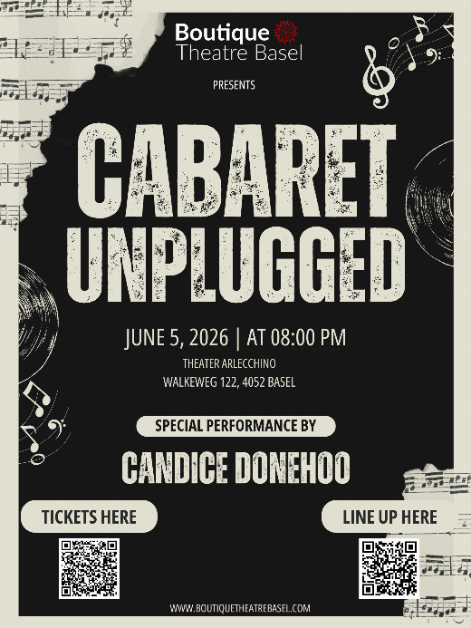 Cabaret Unplugged show poster