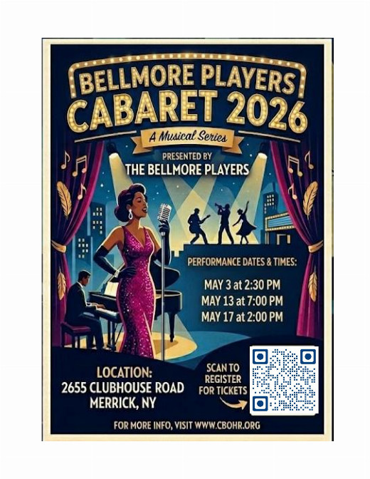 Cabaret 2026 show poster