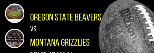 Oregon State Beavers vs. Montana Grizzlies in Oregon