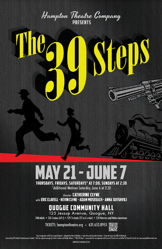 The 39 Steps show poster