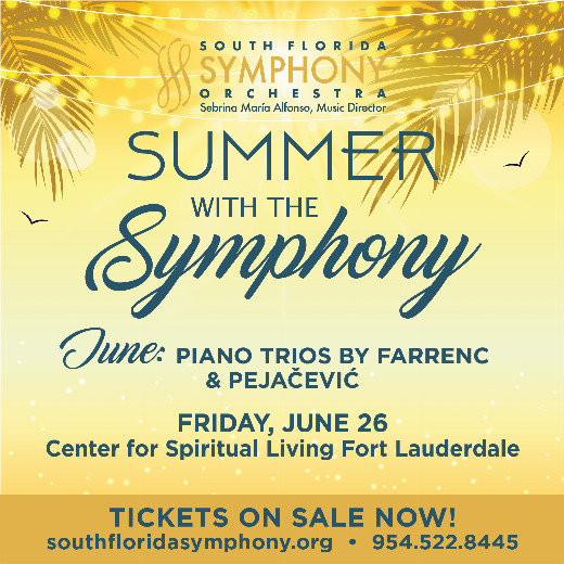 South Florida Symphony Orchestra’s Summer Chamber Music Series – Farrenc & Pejačević show poster