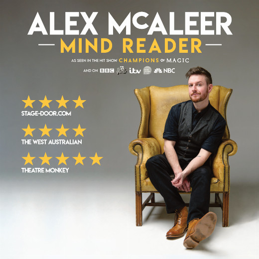 Alex McAleer - Mind Reader show poster