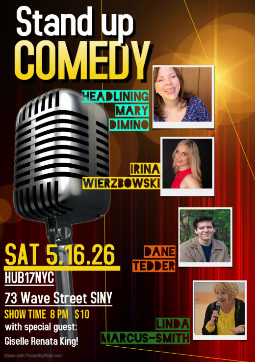 Saturday Night Comedy with Headliner Mary Dimino