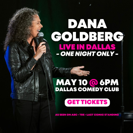 Dana Goldberg's OUTRAGEOUS show poster