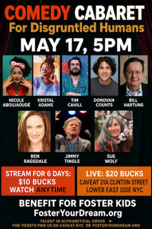 Comedy Cabaret for Disgruntled Humans!