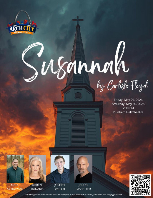 Susannah by Carlisle Floyd show poster