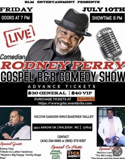 Gospel R and B Comedy Show in Raleigh