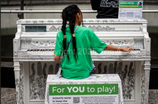 Sing for Hope Pianos NYC 2026 show poster