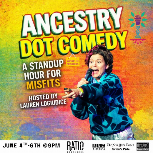Ancestry Dot Comedy: A Standup Hour for Misfits show poster