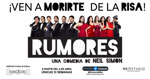 Rumores show poster