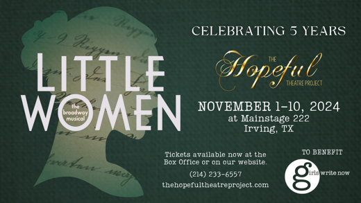 LITTLE WOMEN THE MUSICAL show poster