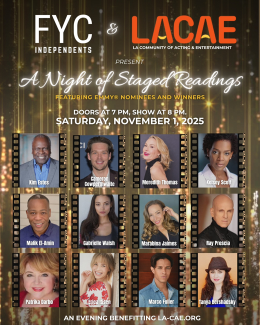 A Night of Staged Readings with Emmy® Nominees and Winners 