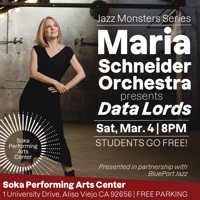 Maria Schneider Orchestra Presents DATA LORDS show poster