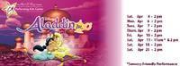 Disney's Aladdin JR show poster