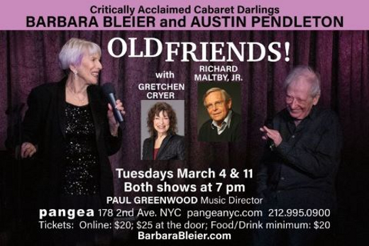 OLD FRIENDS show poster