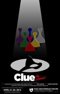 Clue: The Musical show poster