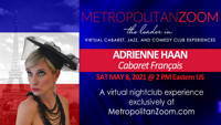 ADRIENNE HAAN ~ Cabaret Français show poster