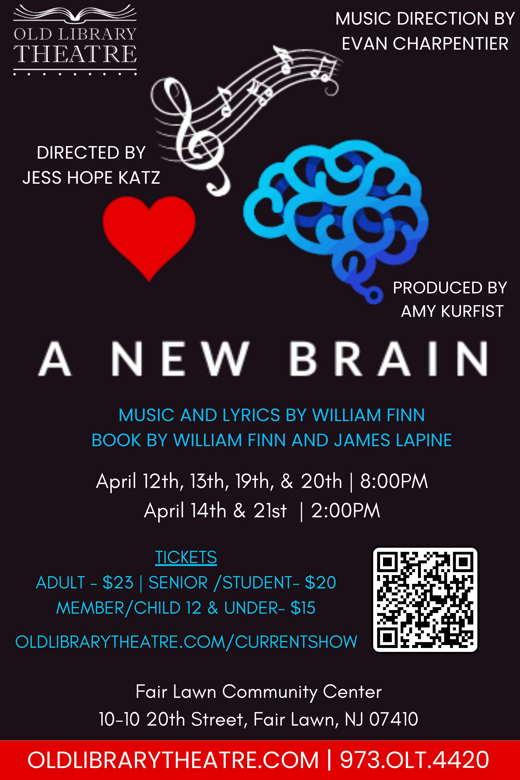 A New Brain show poster